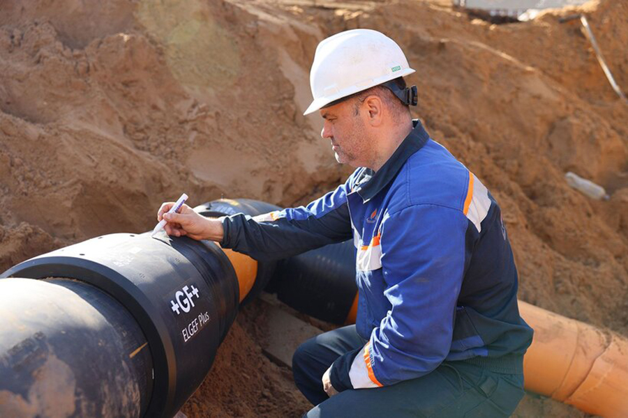 На юге Москвы осуществляется строительство газопровода-ввода к районной тепловой станции &laquo;Нагатино&raquo;