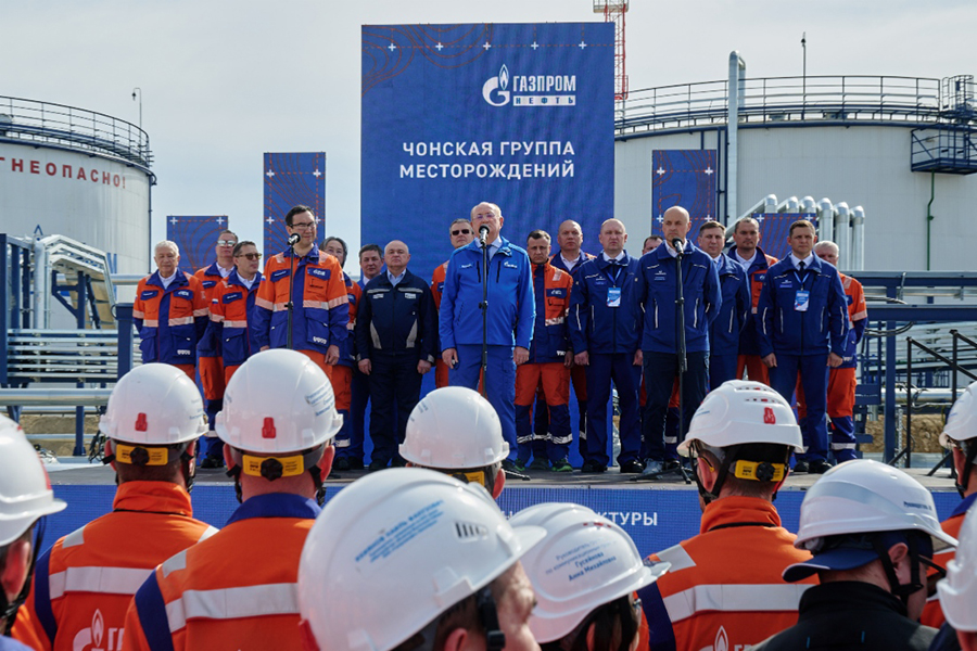 ПАО &laquo;Газпром нефть&raquo; начало полномасштабную добычу нефти на Чонской группе месторождений