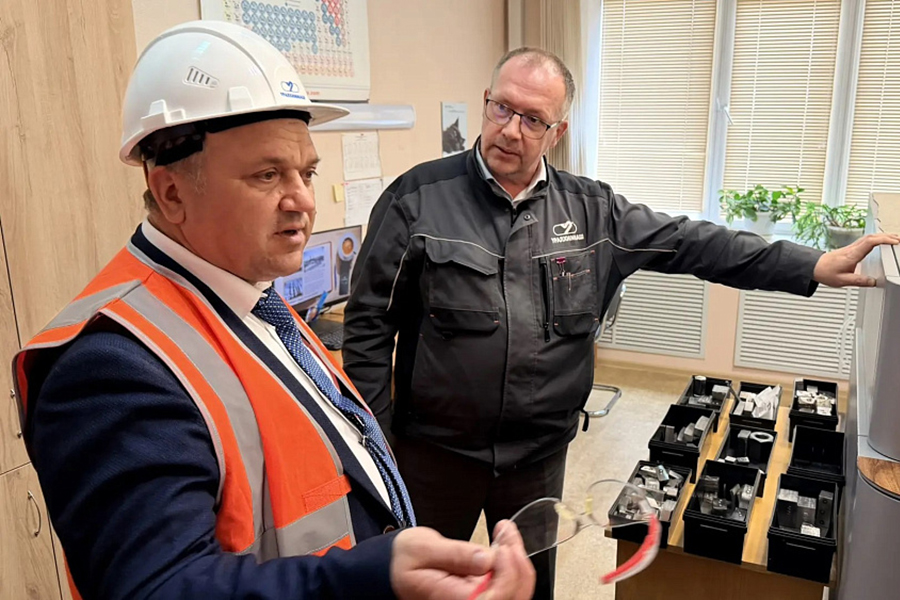 Завод &laquo;Уралхиммаш&raquo; посетил генеральный директор компании &laquo;Газпром газнадзор&raquo;