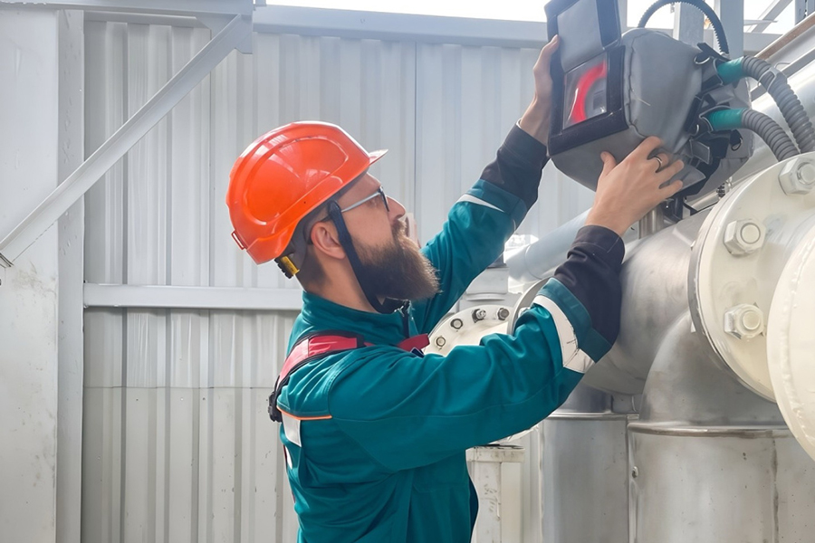 На Ноябрьском ЛПУ &laquo;Запсибтрансгаза&raquo; установили новый кориолисовый расходомер для учёта широкой фракции лёгких углеводородов