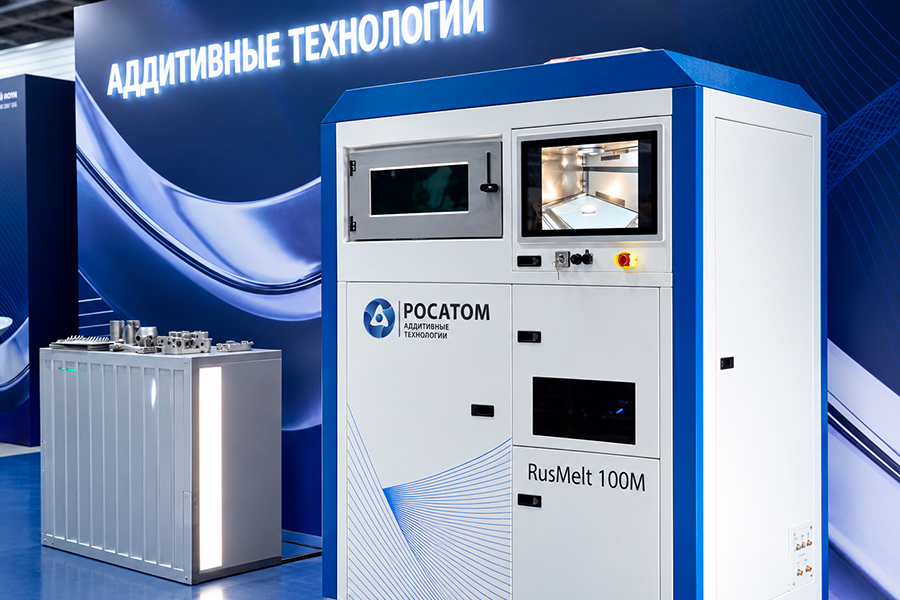 Топливный дивизион &laquo;Росатома&raquo; представил новый малогабаритный металлопечатающий 3D-принтер RusMelt 100M