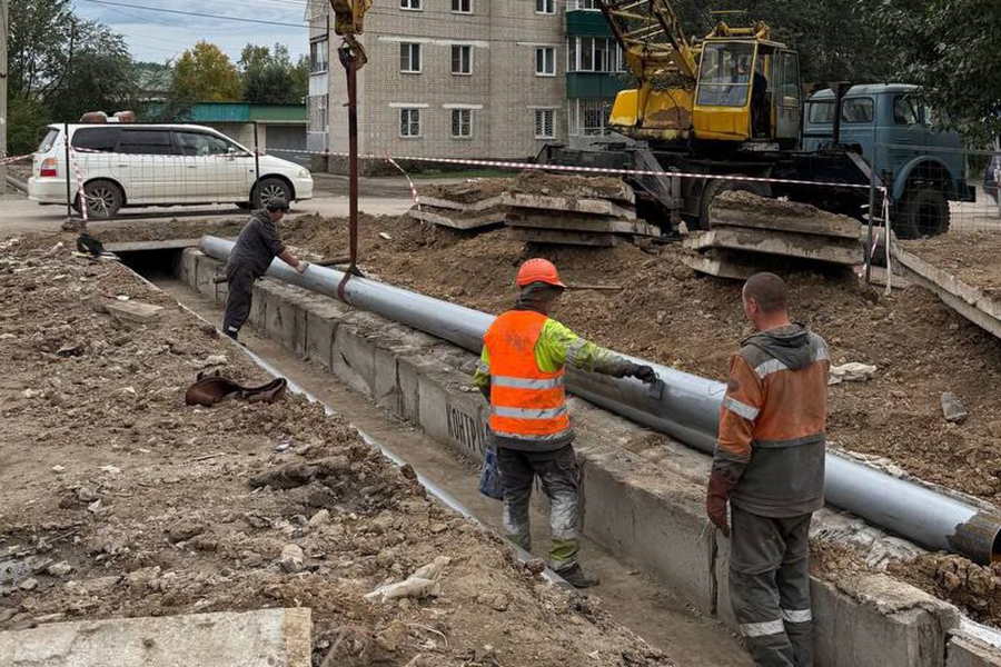 В Забайкальском крае в рамках подготовки к отопительному сезону отремонтировали и заменили 25 км инженерных сетей