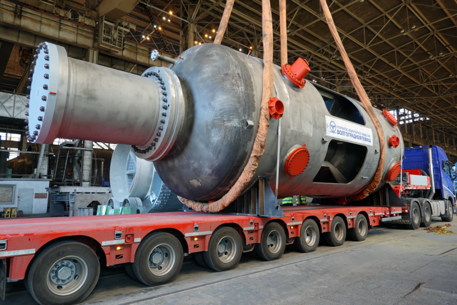 «Волгограднефтемаш» поставил испытательное оборудование для реакторной установки БРЕСТ-ОД-300
