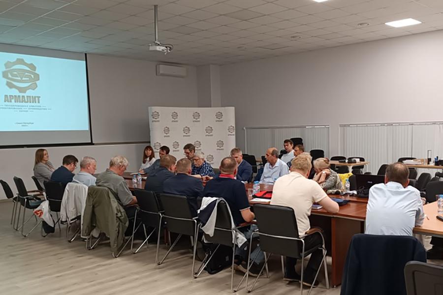 На базе предприятия «Армалит» прошло первое заседание экспертного совета по акустике судовых систем и их элементов