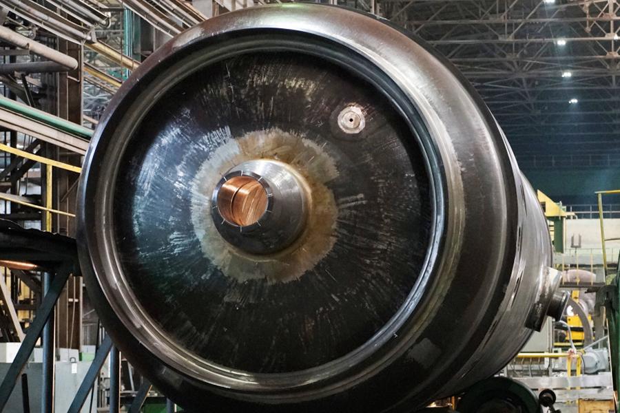 На заводе «Ижора» началась сборка полукорпусов компенсатора давления для АЭС Сюйдапу