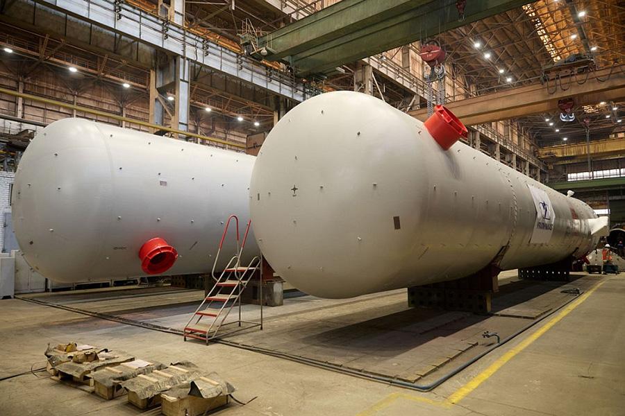 Завод «Уралхиммаш» поставил оборудование для будущего комплекса переработки этансодержащего газа в Усть-Луге