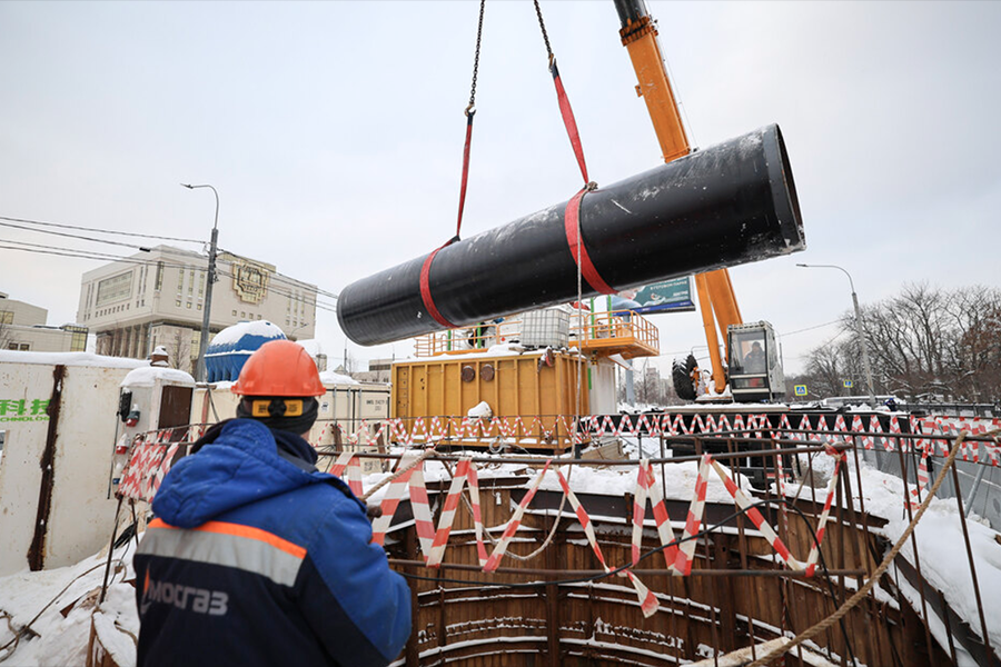 За прошлый год АО «Мосгаз» построило и реконструировало более 180 километров газопроводов