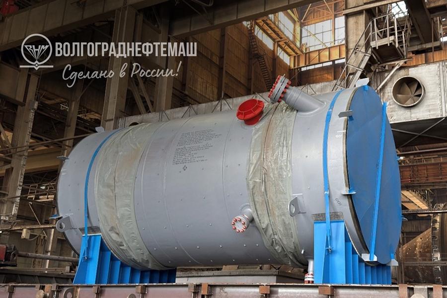 ОАО «Волгограднефтемаш» изготовило и поставило пять составных частей реактора гидроочистки в адрес заказчика