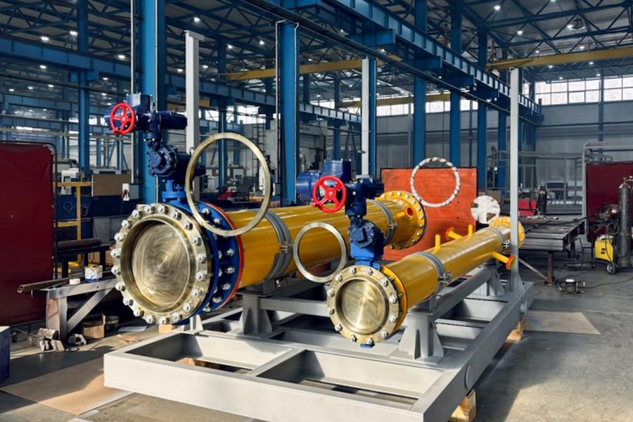 Фото недели: ООО «Арматурный Завод» изготовило и поставило горизонтальную факельную установку в адрес ООО «Меретояханефтегаз»