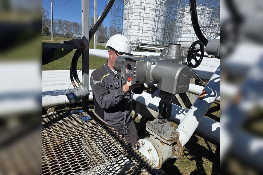 ООО «Приводы и техника» установило электропривод YEPEF на одной из нефтебаз Владимирской области рамках программы ОПИ