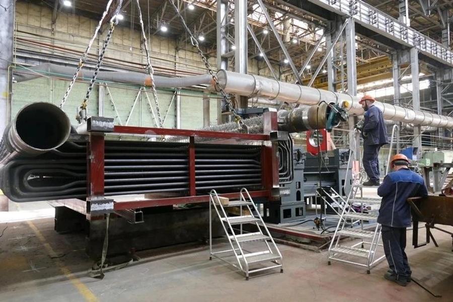 Завод «Уралхиммаш» изготовил блок пароперегревателя для ведущего российского производителя газовой серы