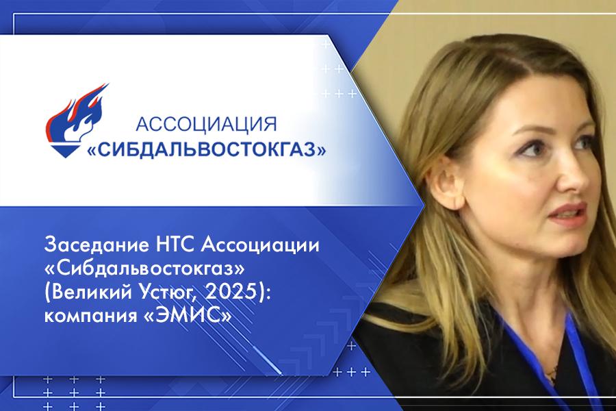 Заседание НТС Ассоциации «Сибдальвостокгаз» (Великий Устюг, 2025): компания «ЭМИС»