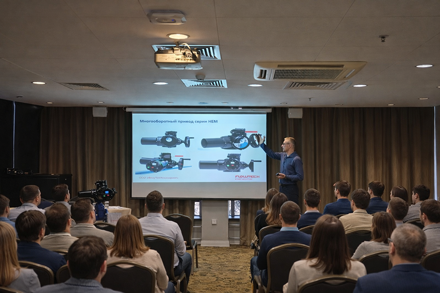 Компания «ФлоуТехИнжиниринг» провела семинар по решениям в области автоматизации трубопроводной арматуры в Санкт-Петербурге