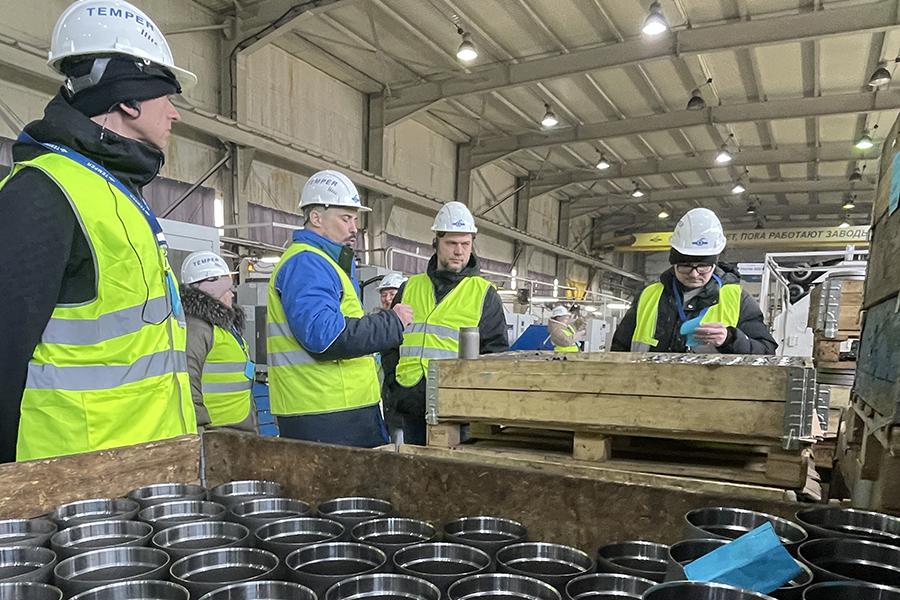 Завод «ТЕМПЕР» посетили участники Президентской программы подготовки управленческих кадров для организации народного хозяйства