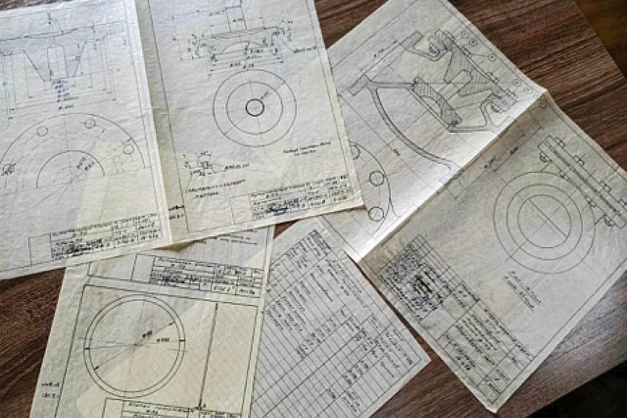В архиве АО «Благовещенский Арматурный Завод» обнаружены чертежи питательного клапана, датированные 1948 годом