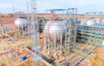 Амурский ГПЗ выполнил подготовку трех первых шаровых резервуаров ТСБ к работе