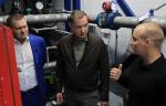Губернатор Архангельской области посетил новую пеллетную котельную мощностью 1,2 МВт в поселке Советский