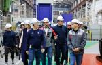 Министр промышленности и торговли РФ и глава Карелии ознакомились с современной технологической базой завода «Петрозаводскмаш»