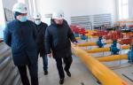 Глава АО «Сахатранснефтегаз» ознакомился с процессом работы газораспределительной станции № 1 Якутска