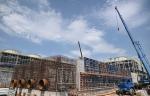 На промышленной площадке Ростовской АЭС завершен монтаж комплекса вентиляторных градирен для энергоблока №4