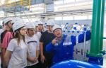 Студенты Сибирского федерального университета посетили Ачинскую линейную производственно-диспетчерскую станцию