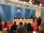 В Доме Правительства журналистам рассказали о выставке «Нефтегаз-2016» и Национальном нефтегазовом форуме