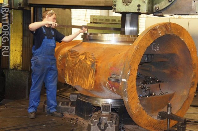 ЗАО Тяжпромарматура: цех. мех.обработки корпусных деталей и заготовок часть.2