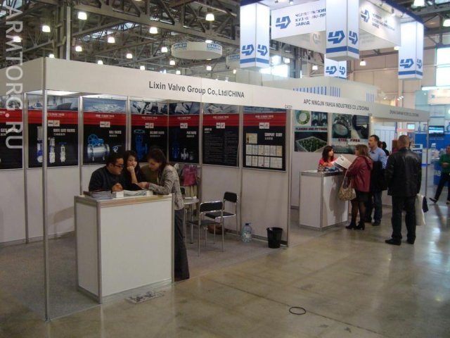 Китайская экспозиция стендов на PCVEXPO-2010, фоторепортаж с места проведения