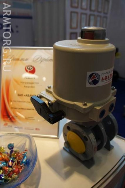 ЗАО «Авангард» (Старооскольский арматурный завод), фоторепортаж со стенда PCVExpo-2011