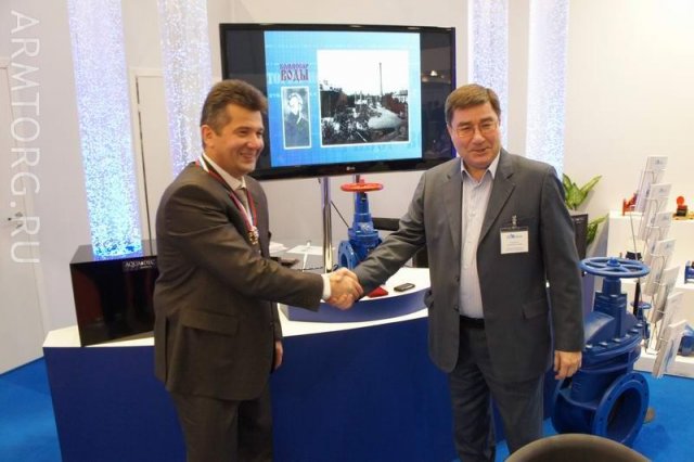 ОАО Завод Водоприбор, фоторепортаж со стенда PCVExpo-2011