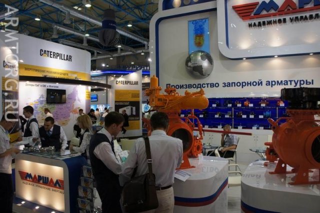 ТД Маршал: стенд и новинки продукции, представленной в рамках Нефтегаз-2012