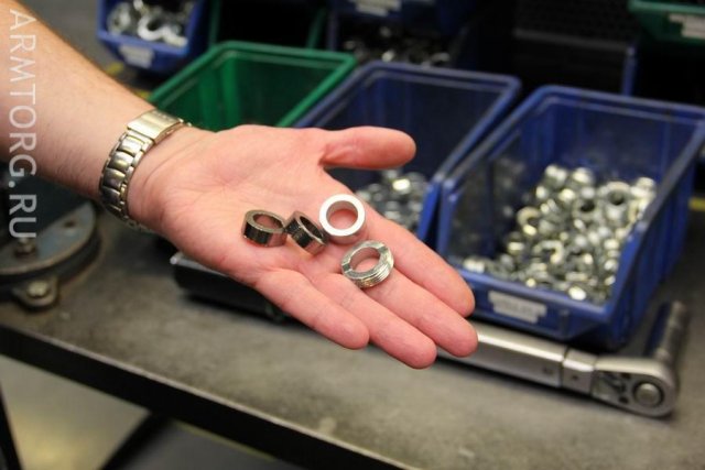 Фоторепортаж: Danfoss, часть 3. Участок гидро- и пневмоиспытаний (межоперационный контроль качества) шаровых кранов