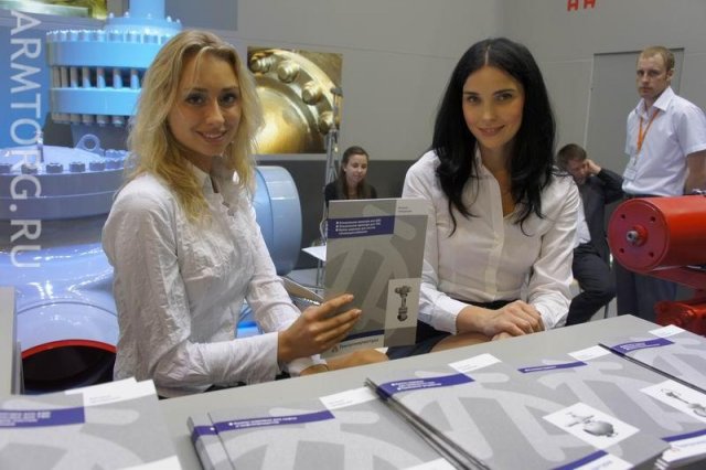 Нефтегаз - 2011: ЗАО Тяжпромарматура - фоторепортаж со стенда