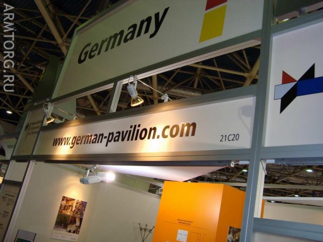 Блок стендов - Немецкий сектор - Нефтегаз-2010, Москва (фоторепортаж)