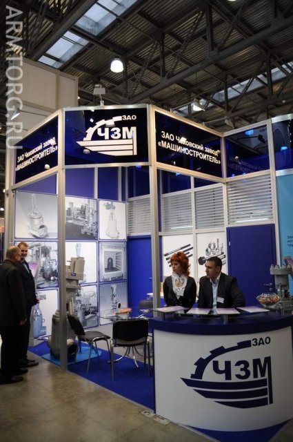 ОАО Чеховский завод Машиностроитель, фоторепортаж со стенда PCVEXPO_2010