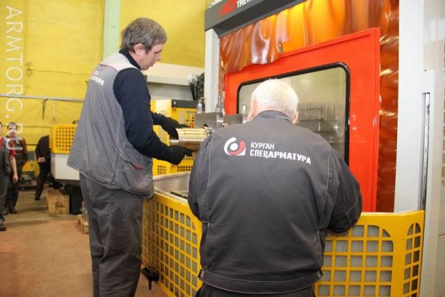 Курганспецарматура: механообрабатывающее производство крупногабартиной трубопроводной арматуры