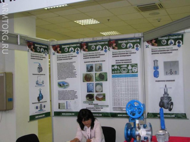 Блок стендов - Китайский сектор - Нефтегаз-2010, Москва (фоторепортаж)