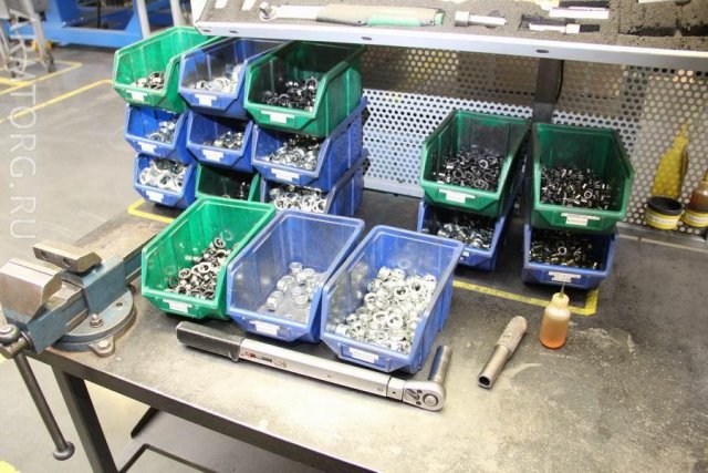 Фоторепортаж: Danfoss, часть 3. Участок гидро- и пневмоиспытаний (межоперационный контроль качества) шаровых кранов