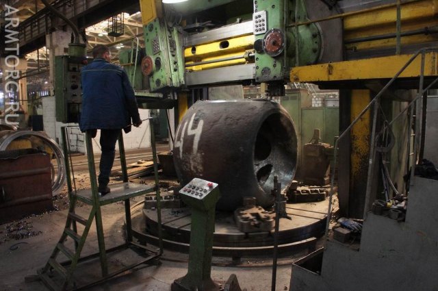 ЗАО Тяжпромарматура: цех. мех.обработки корпусных деталей и заготовок часть.2