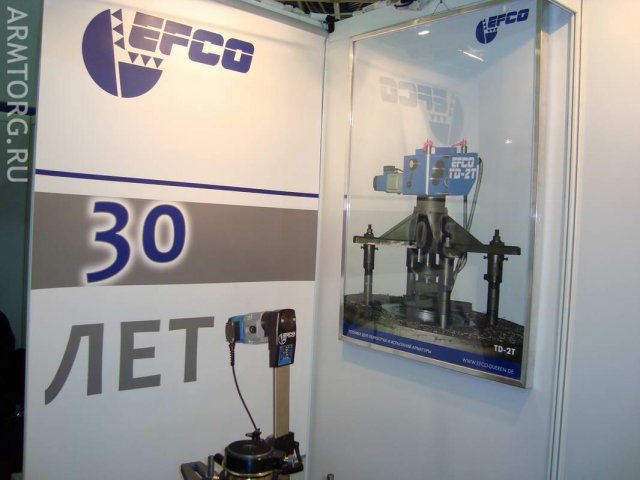 EFCO Maschinenbau Gmbh - Нефтегаз-2010, Москва (фоторепортаж)