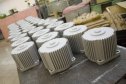Будущие крышечки для электродигателей пришедшие из литейного цеха готовы к установке на эл.приводы